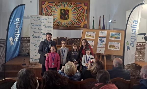 Cuatro niñas jienenses premiadas por su conocimiento sobre el agua y la sostenibilidad